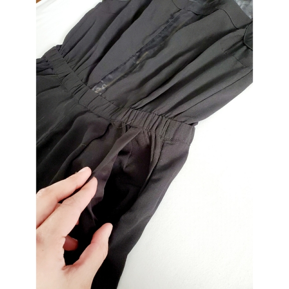 Black Full Lenghth Romper - Picture 3 of 4